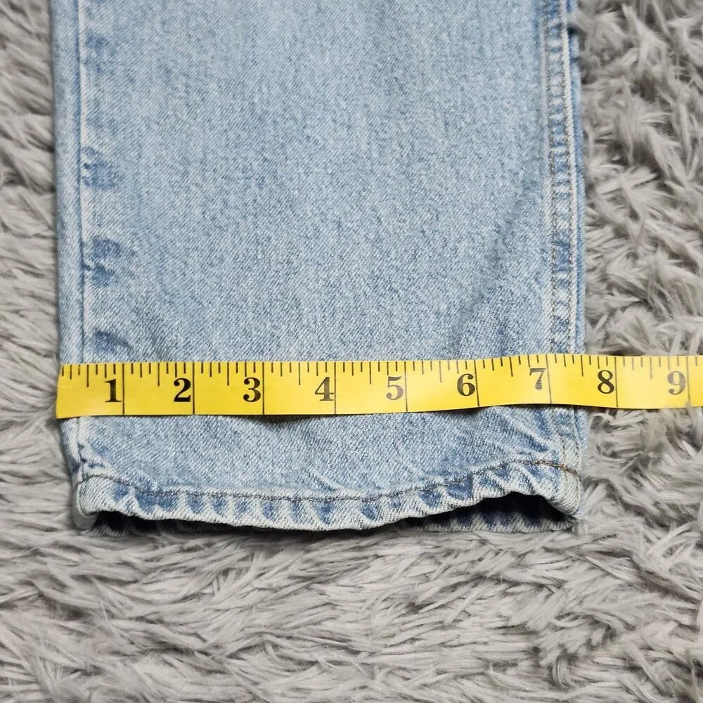 Liz Claiborne Jeans Womens 12S Classic Fit High Rise Straight Leg Denim‎ Pants